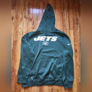 Nike NFL New York Jets Football Green Hoodie XL